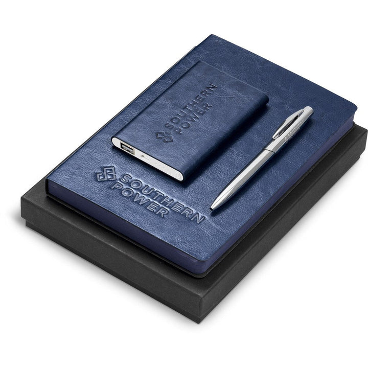 Renaissance Ten Gift Set - Navy-Mobile Tech-Custom-brsndrd Gifts-Giftwrap Shop