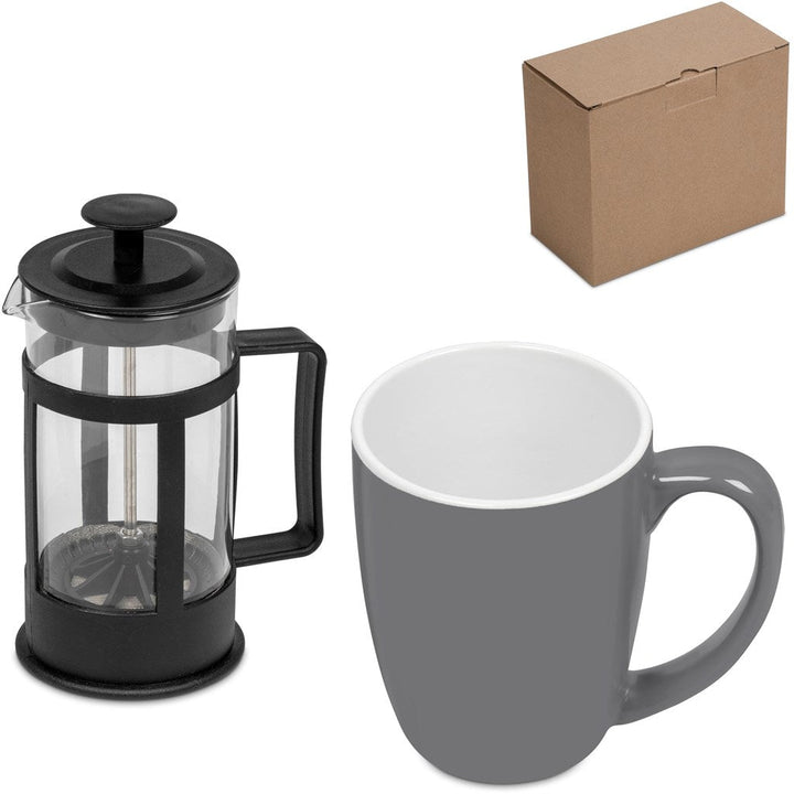 Cafe Payton Coffee Set - Grey