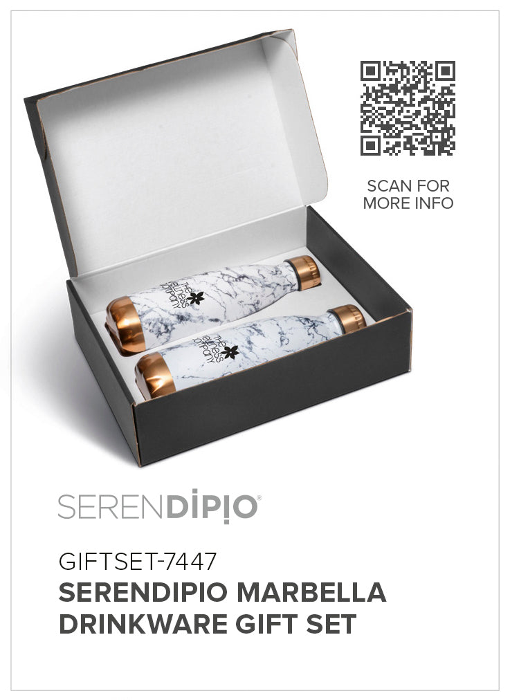 Serendipio Marbella Drinkware Gift Set