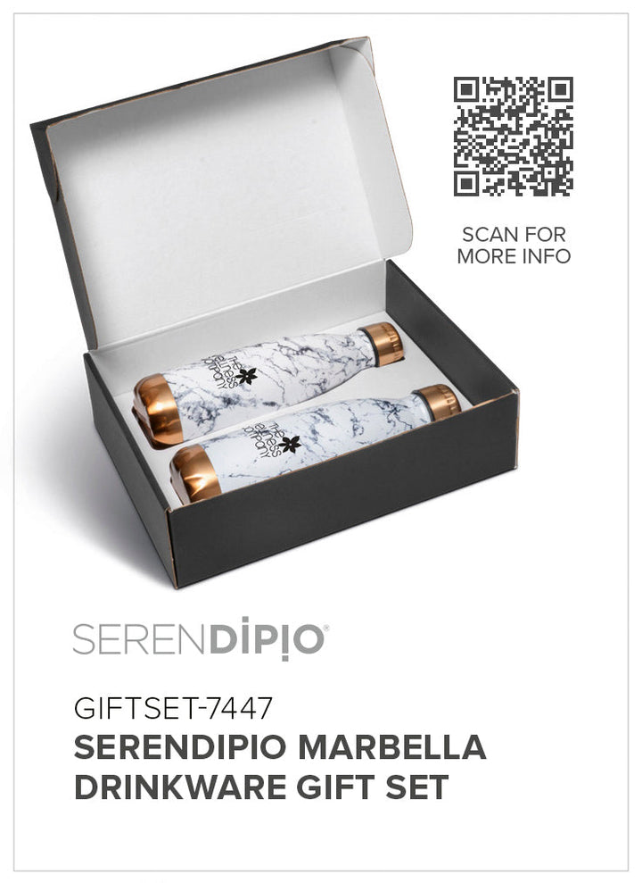 Serendipio Marbella Drinkware Gift Set