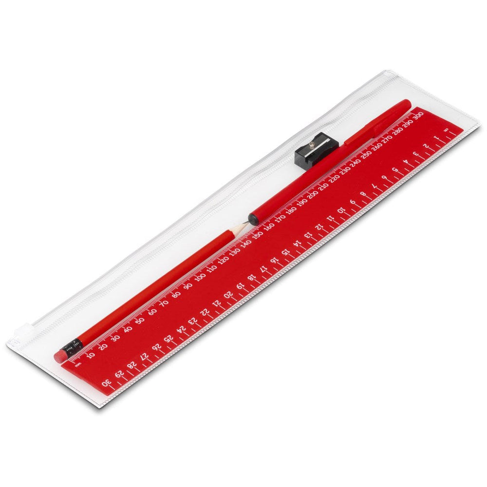 Frontline Stationery Set - Red