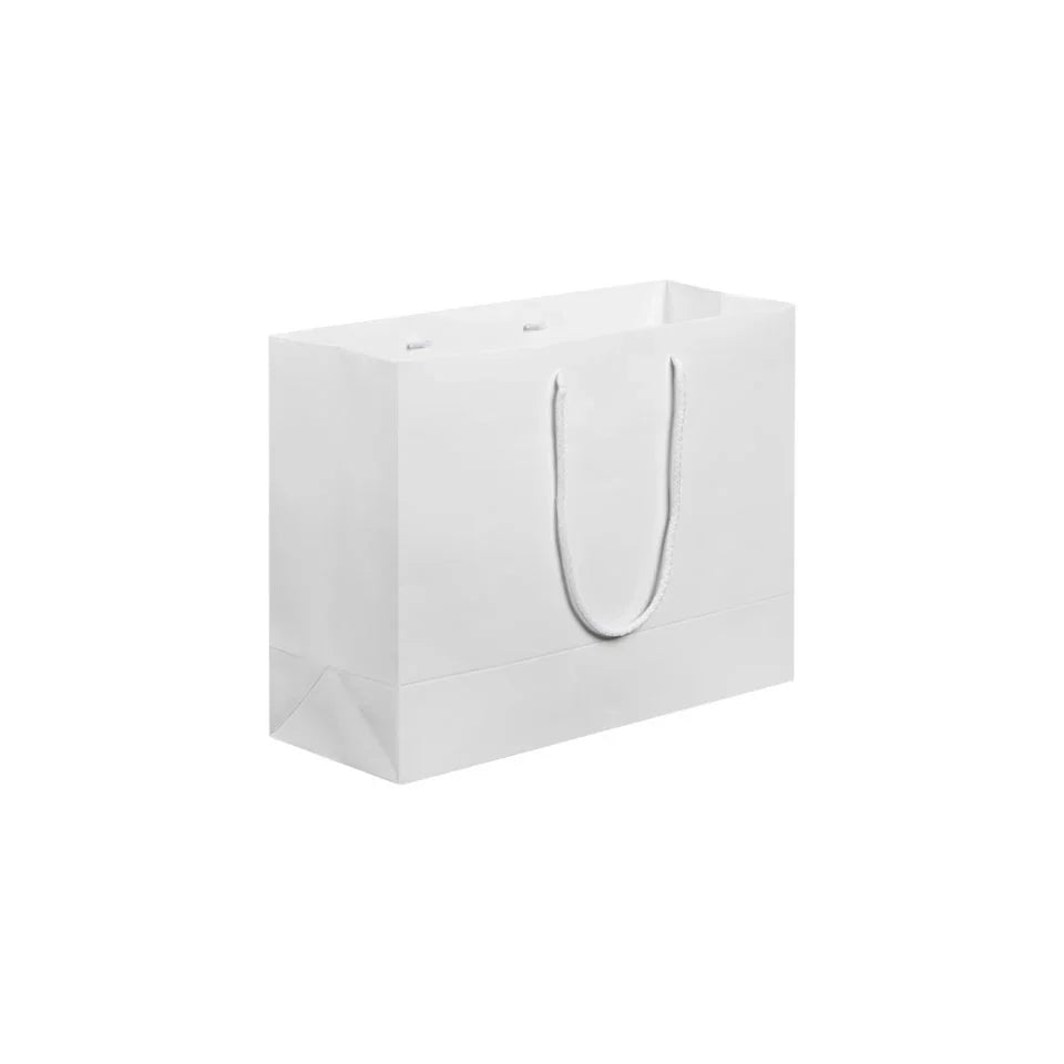 Gloss White Carrier Bag