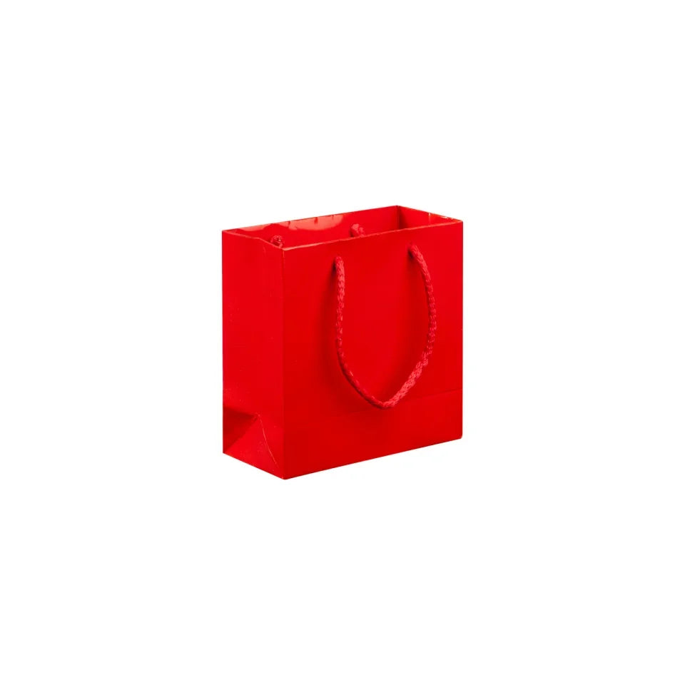 Gloss Red Carrier Bag