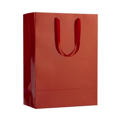 Gloss Red Carrier Bag
