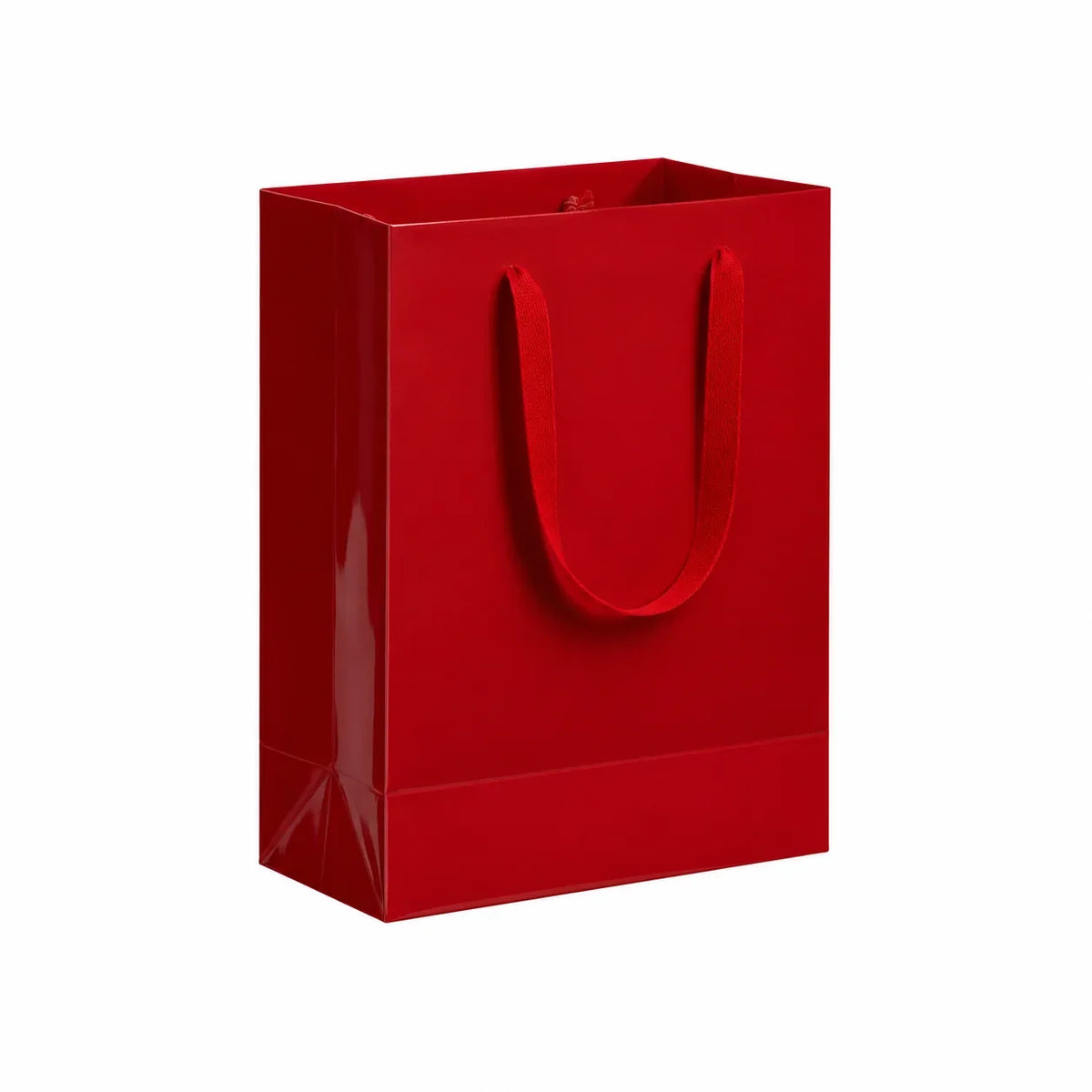 Gloss Red Carrier Bag