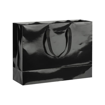 Gloss Black Carrier Bag