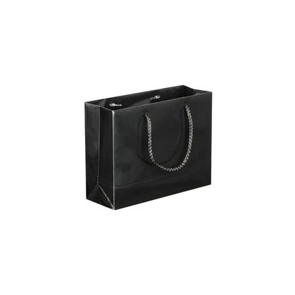 Gloss Black Carrier Bag