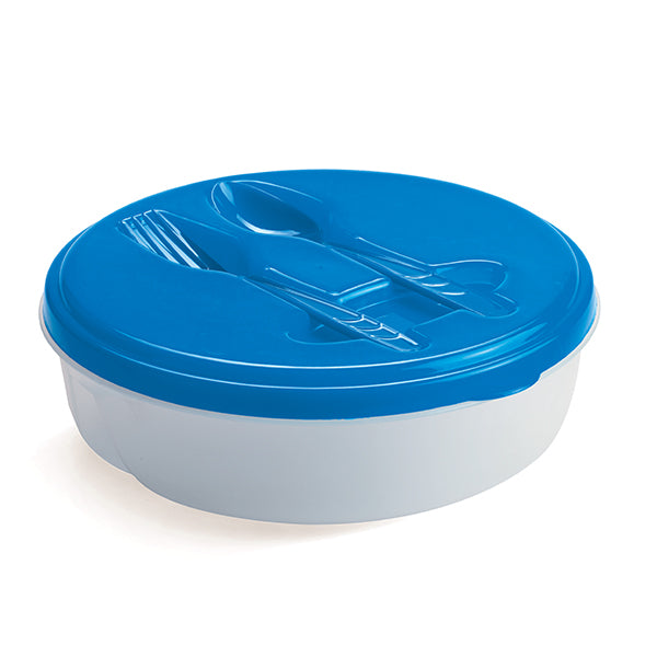 Food Container with fork and spoon image