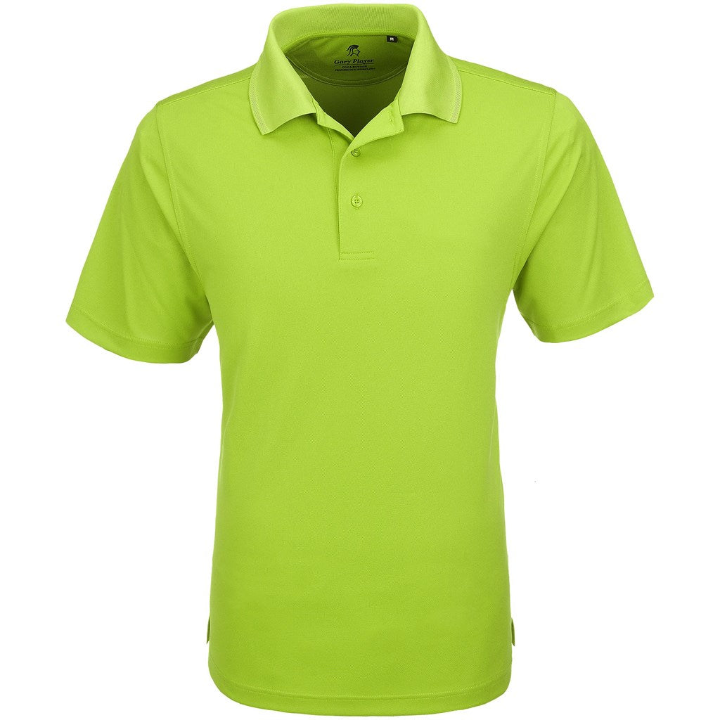 Mens Wynn Golf Shirt - Lime | Golf Shirts | Custom-branded corporate clothing | Giftwrap Shop