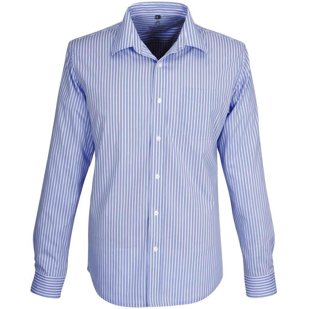 Mens Long Sleeve Glenarbor Shirt - Blue | Lounge Shirts | Corporate clothing | Gift Wrap Shop