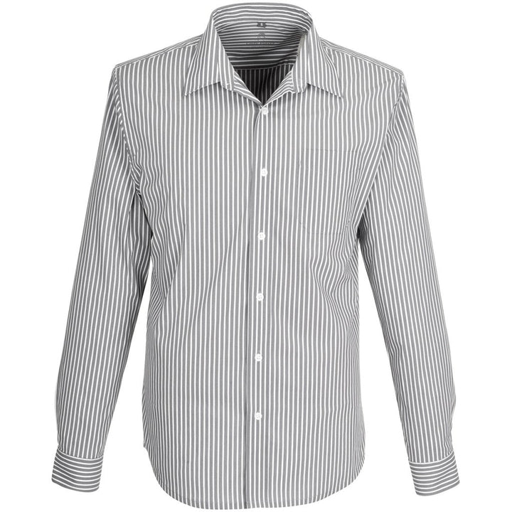 Mens Long Sleeve Glenarbor Shirt - Grey | Lounge Shirts | Corporate clothing | Gift Wrap Shop