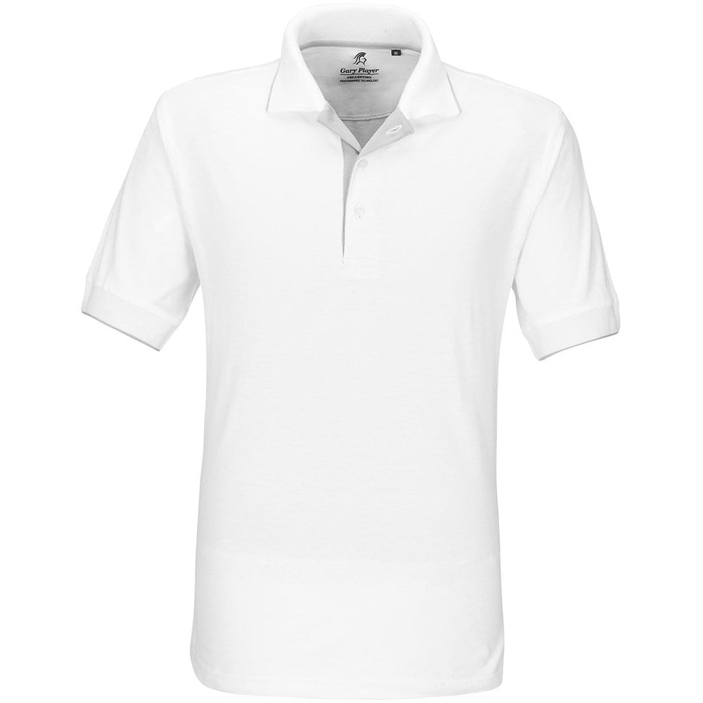 Mens Wentworth Golf Shirt - White | Golf Shirts | Custom-branded corporate clothing | Giftwrap Shop