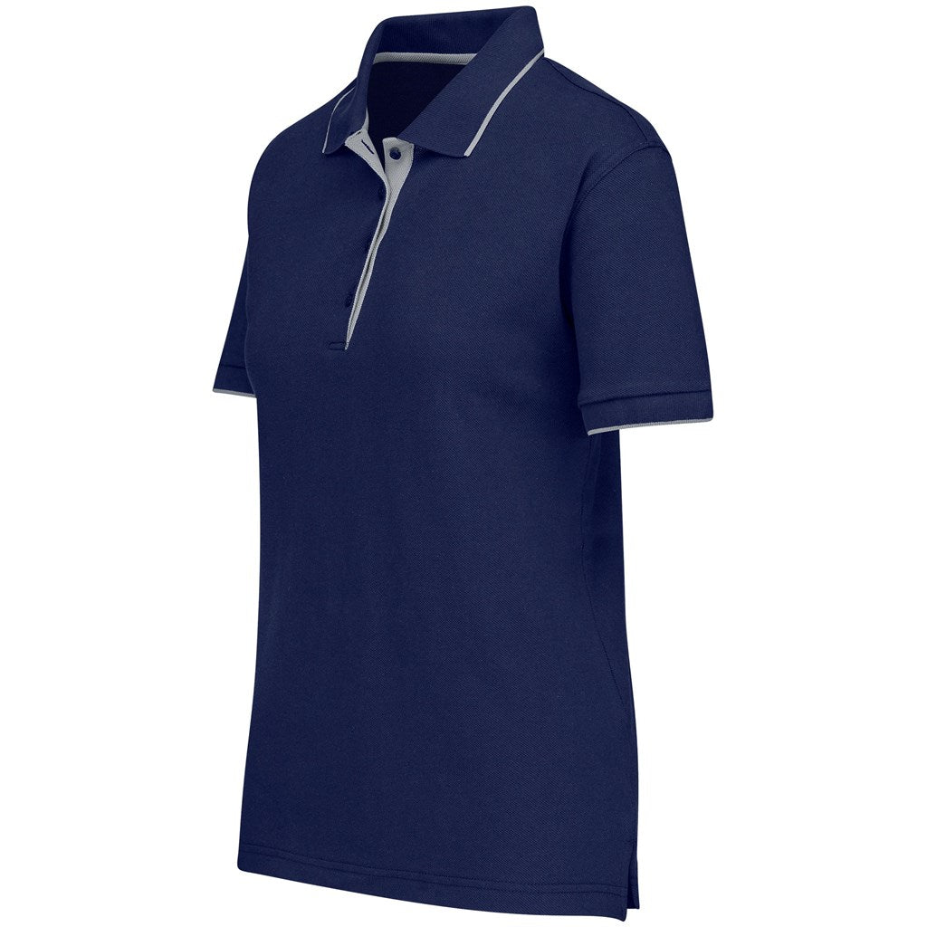 Ladies Wentworth Golf Shirt - Navy | Golf Shirts | Custom-branded corporate clothing | Giftwrap Shop