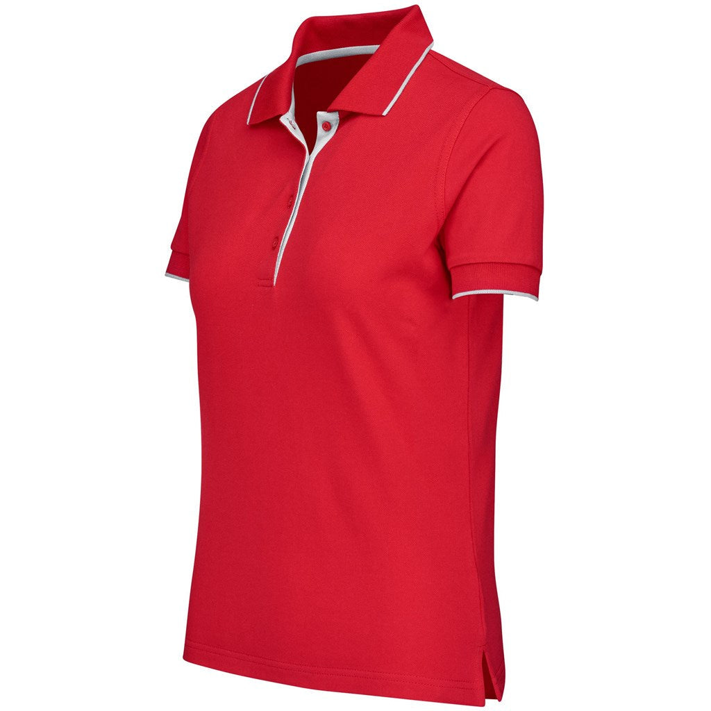 Ladies Wentworth Golf Shirt - Red | Golf Shirts | Custom-branded corporate clothing | Giftwrap Shop