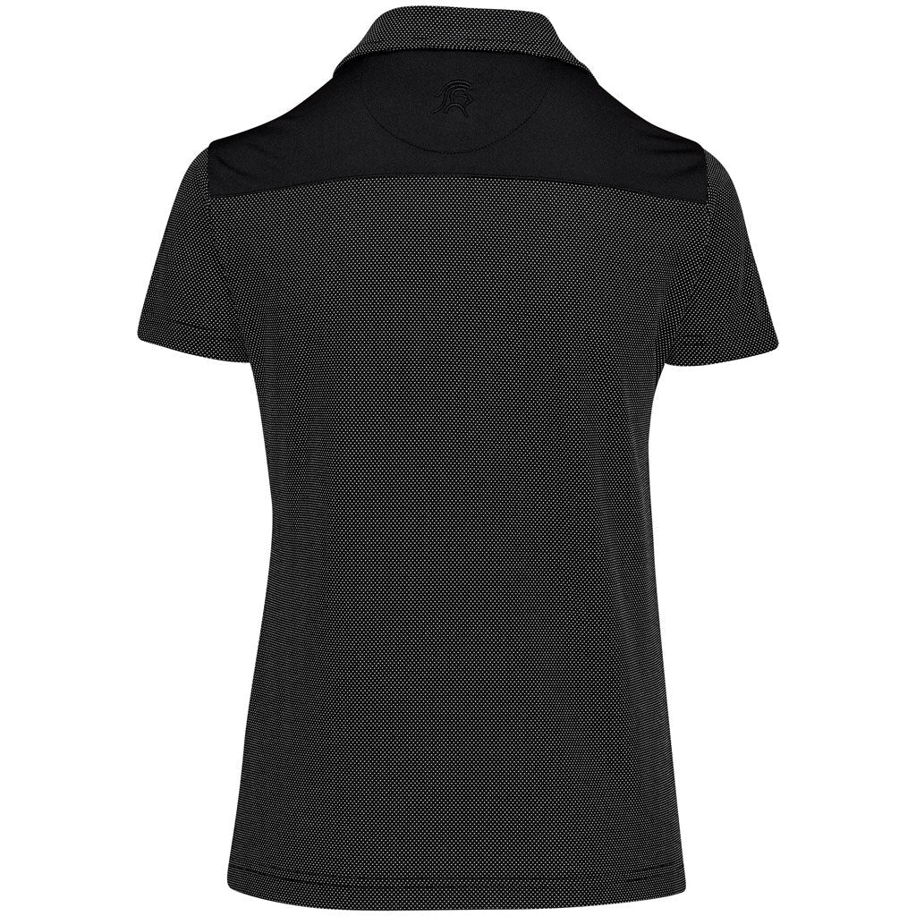 Ladies Sterling Ridge Golf Shirt - Black | Golf Shirts | Custom-branded corporate clothing | Giftwrap Shop