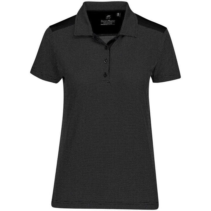 Ladies Sterling Ridge Golf Shirt - Black | Golf Shirts | Custom-branded corporate clothing | Giftwrap Shop