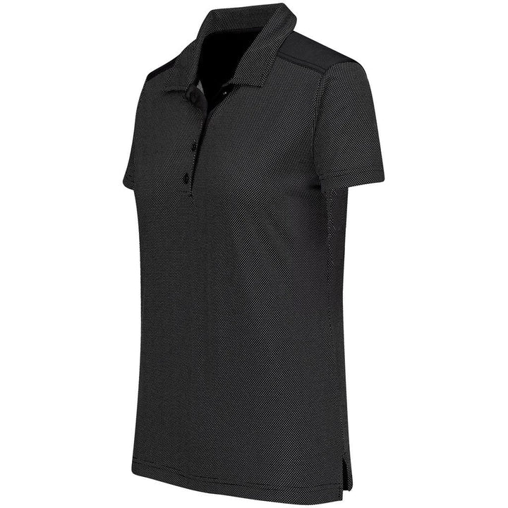 Ladies Sterling Ridge Golf Shirt - Black | Golf Shirts | Custom-branded corporate clothing | Giftwrap Shop