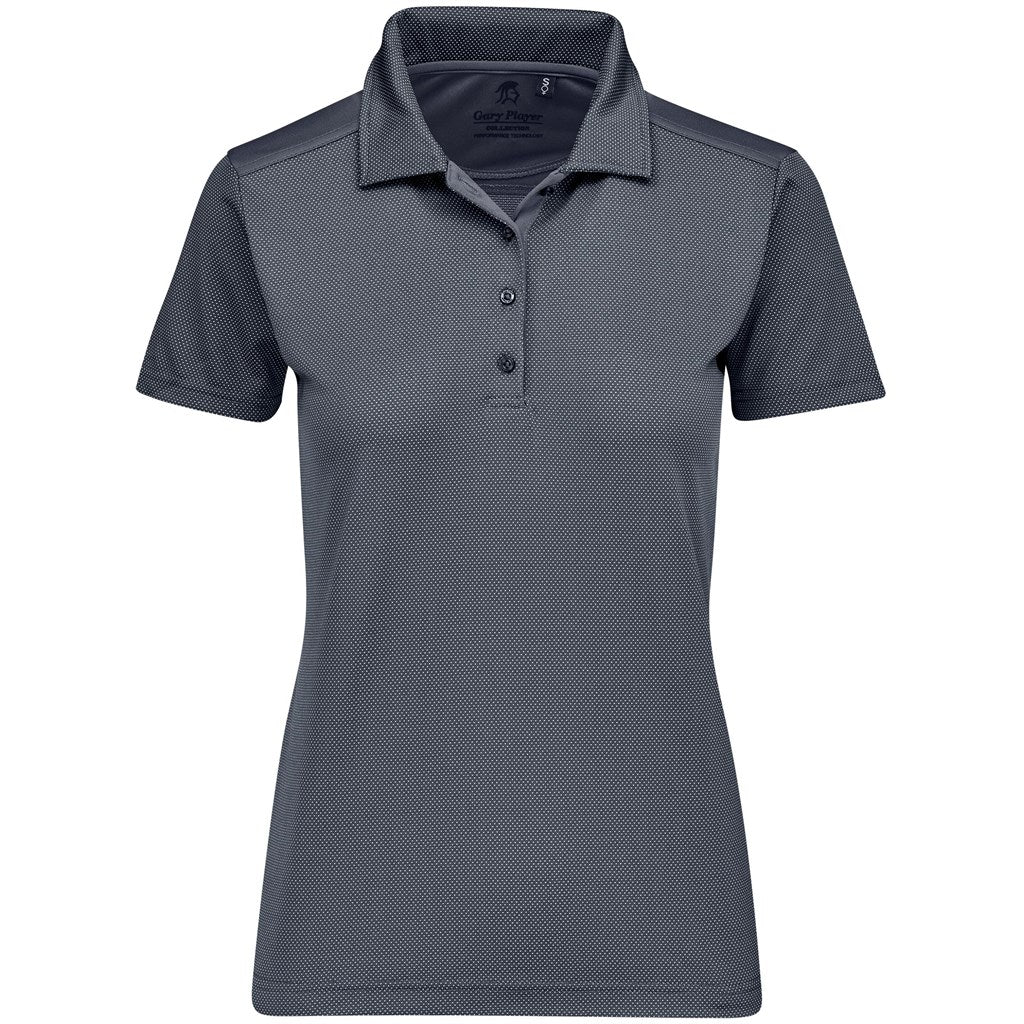 Ladies Sterling Ridge Golf Shirt - Grey | Golf Shirts | Custom-branded corporate clothing | Giftwrap Shop