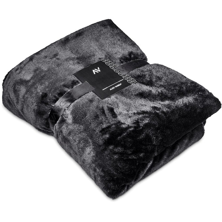 Alex Varga Palazzo Faux Fur Fleece Blanket-Fleece Blankets-corporate gift ideas for employees-branded corporate gifts | corporate gifts south africa | Just Brand