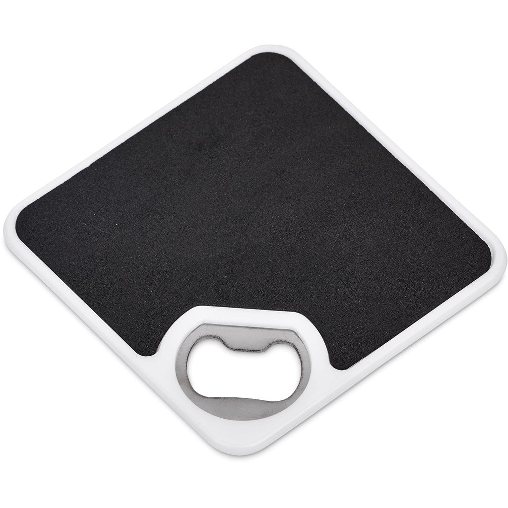 Altitude Sela Recycled Plastic Bottle Opener Coaster-Barware & Dining Accessories-corporate gift ideas for employees-branded corporate gifts | corporate gifts south africa | Just Brand