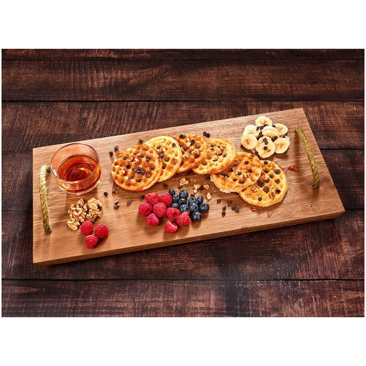 Okiyo Homegrown Rectangular Hardwood Food Platter | Home and Living | Custom branded & personalised corporate gifts | Giftwrap Shop