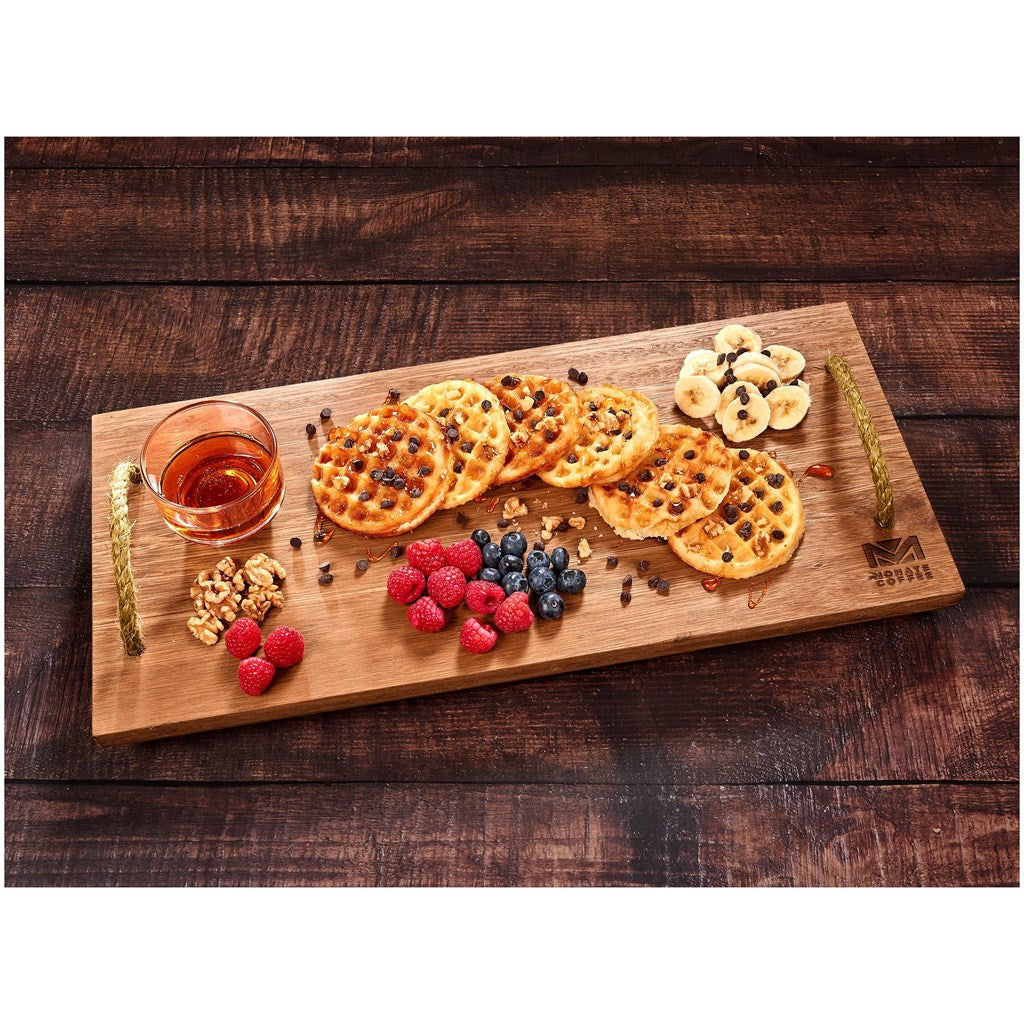 Okiyo Homegrown Rectangular Hardwood Food Platter | Home and Living | Custom branded & personalised corporate gifts | Giftwrap Shop