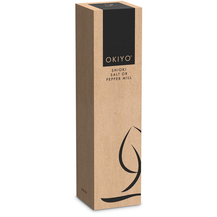 Okiyo Shioki Bamboo Salt or Pepper Mill-Kitchen Utensils-corporate gift ideas for employees-branded corporate gifts | corporate gifts south africa | Just Brand
