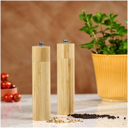 Okiyo Shioki Bamboo Salt or Pepper Mill-Kitchen Utensils-corporate gift ideas for employees-branded corporate gifts | corporate gifts south africa | Just Brand