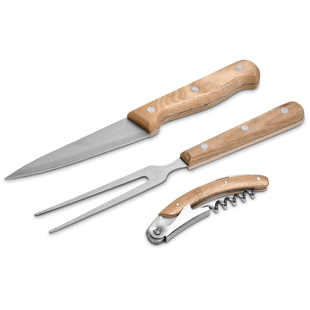 Okiyo Suraisu Bamboo Food & Wine Set-Barware & Dining Accessories-corporate gift ideas for employees-branded corporate gifts | corporate gifts south africa | Just Brand