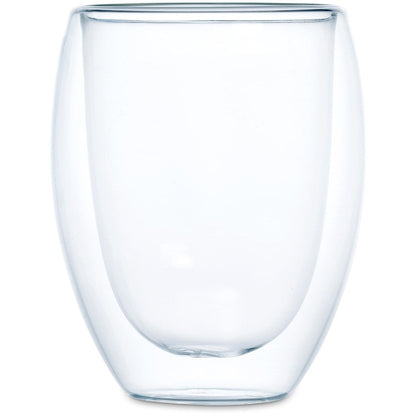 Serendipio Lorenzo Glass Double-Wall Cup - 350ml | custom branded promotional items | Just Brand