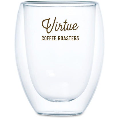 Serendipio Lorenzo Glass Double-Wall Cup - 350ml | custom branded promotional items | Just Brand