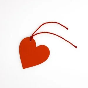 Medium Heart Shape Gift Tags