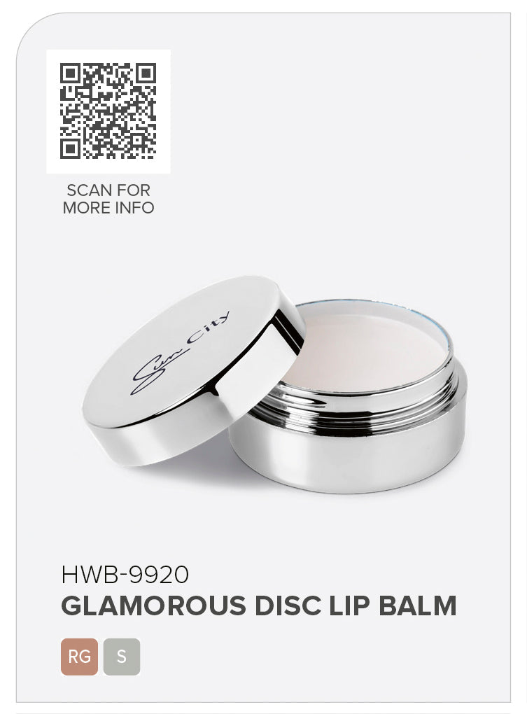 Glamorous Disc Lip Balm | Lip Balms and Sunblocks | Custom branded & personalised promotional gifts | Gift Wrap Shop