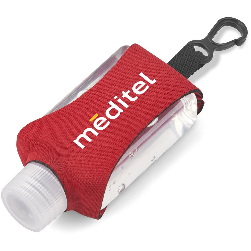 Watford Gel Hand Sanitiser - 50ml - Red | Hand Sanitisers | Custom branded & personalised promotional gifts | Gift Wrap Shop