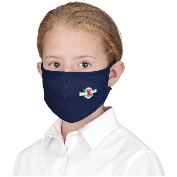 Alto Kids Double Layer Tie-Back Face Mask - Navy