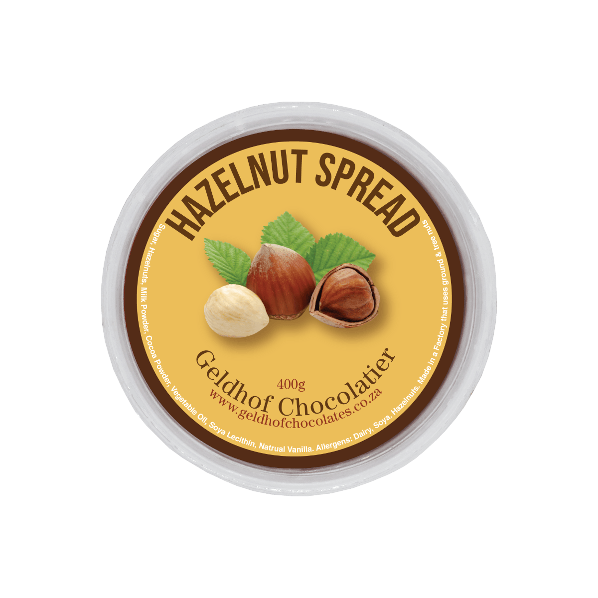 Geldhof Hazelnut Spread (400g)