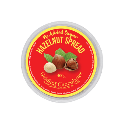Geldhof Hazelnut Spread [No-Added Sugar] (400g)
