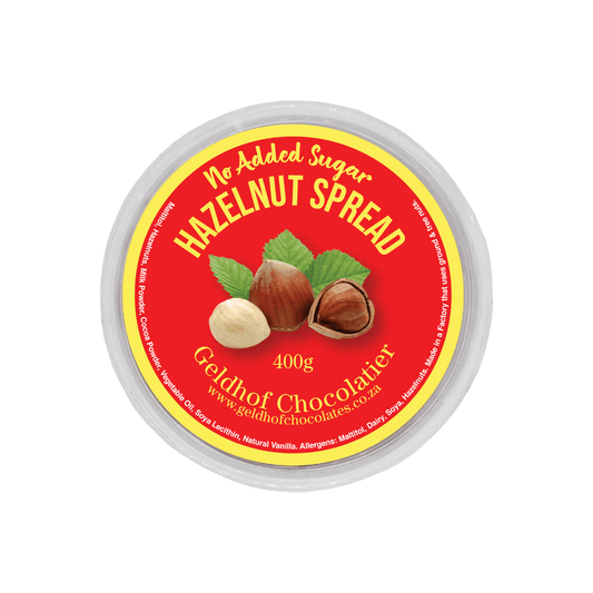 Geldhof Hazelnut Spread [No-Added Sugar] (400g)
