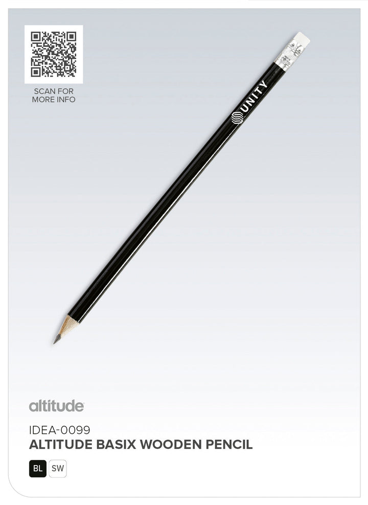 Altitude Basix Wooden Pencil