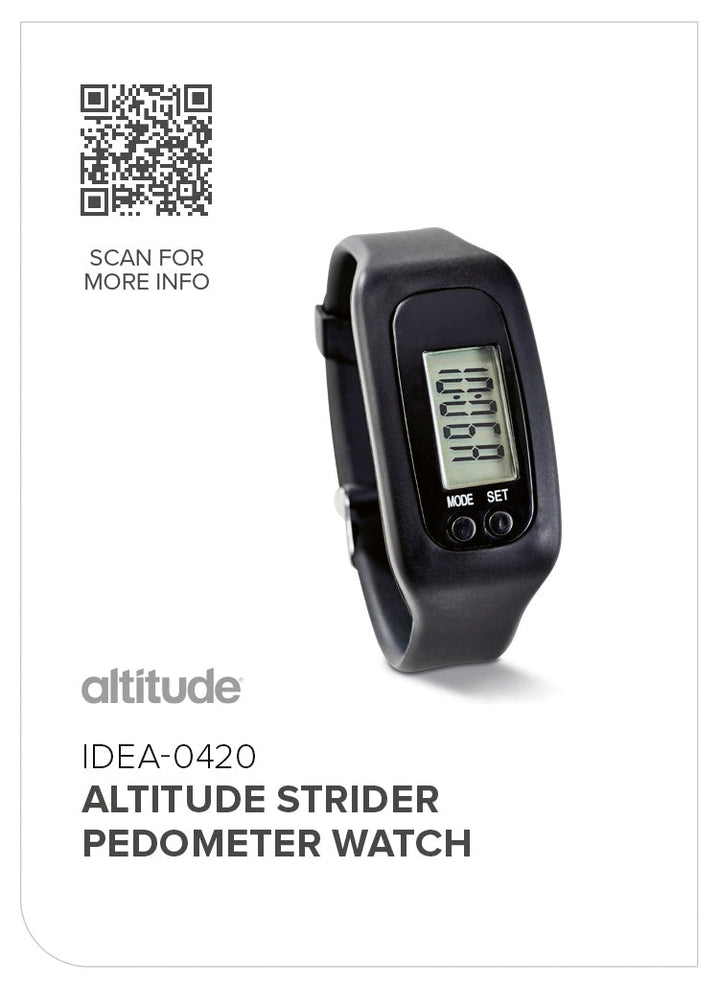 Altitude Strider Pedometer Watch | Custom-branded | Giftwrap Shop