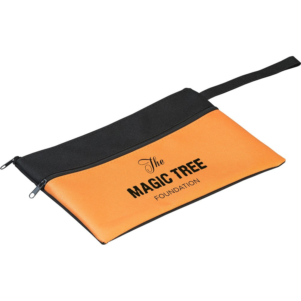 Win-Win Pouch - Orange | Stationery | Custom branded & personalised promotional gifts | Gift Wrap Shop