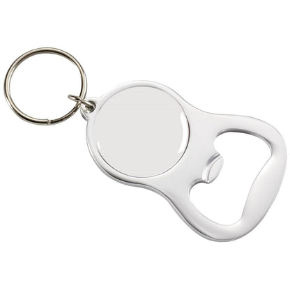 Altitude Chevron Dome Bottle Opener Keyholder-Keyholders-corporate gift ideas for employees-branded corporate gifts | corporate gifts south africa | Just Brand
