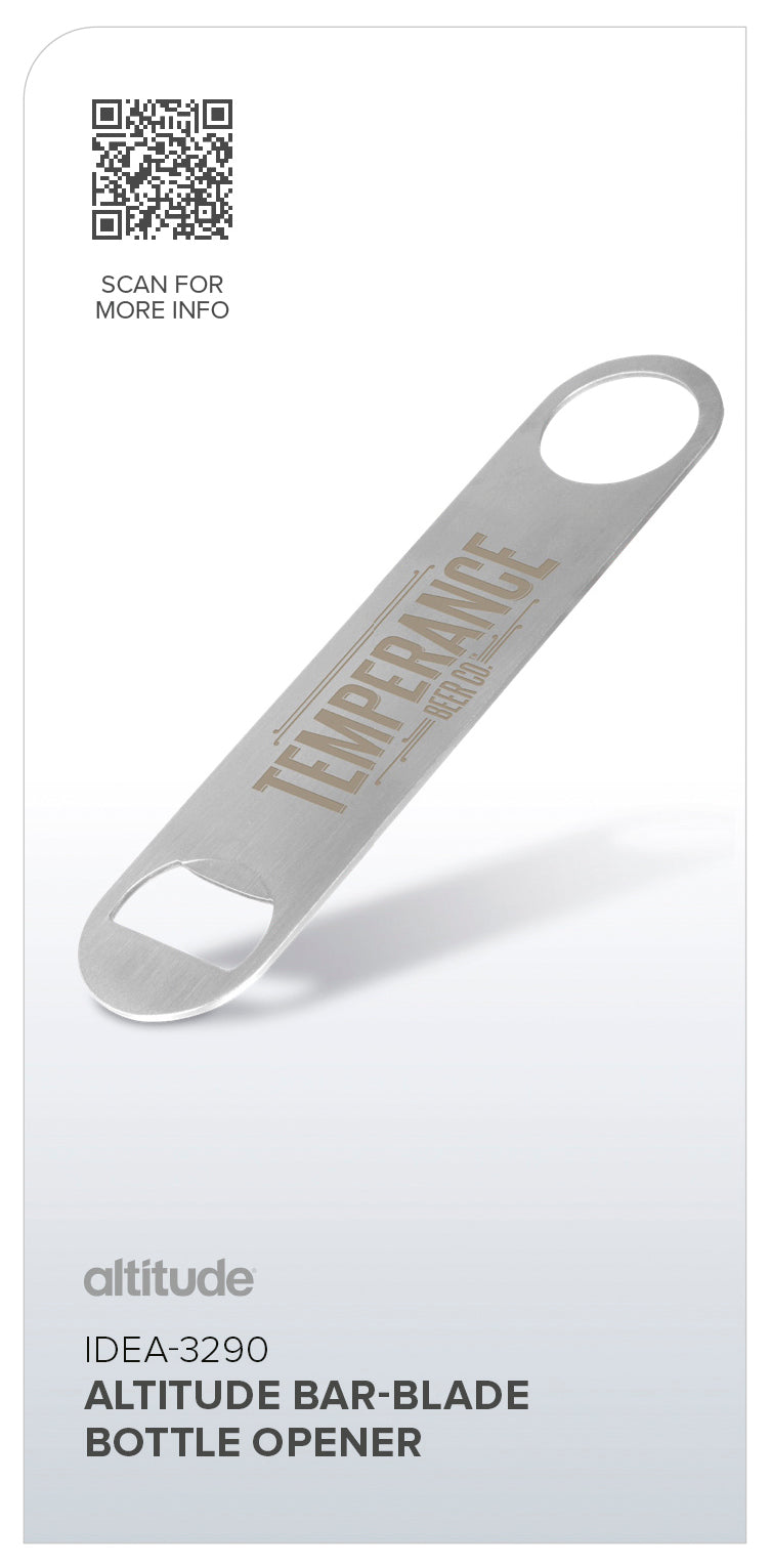 Altitude Bar-Blade Bottle Opener | Promotional Giveaways | Custom branded & personalised corporate gifts | Giftwrap Shop