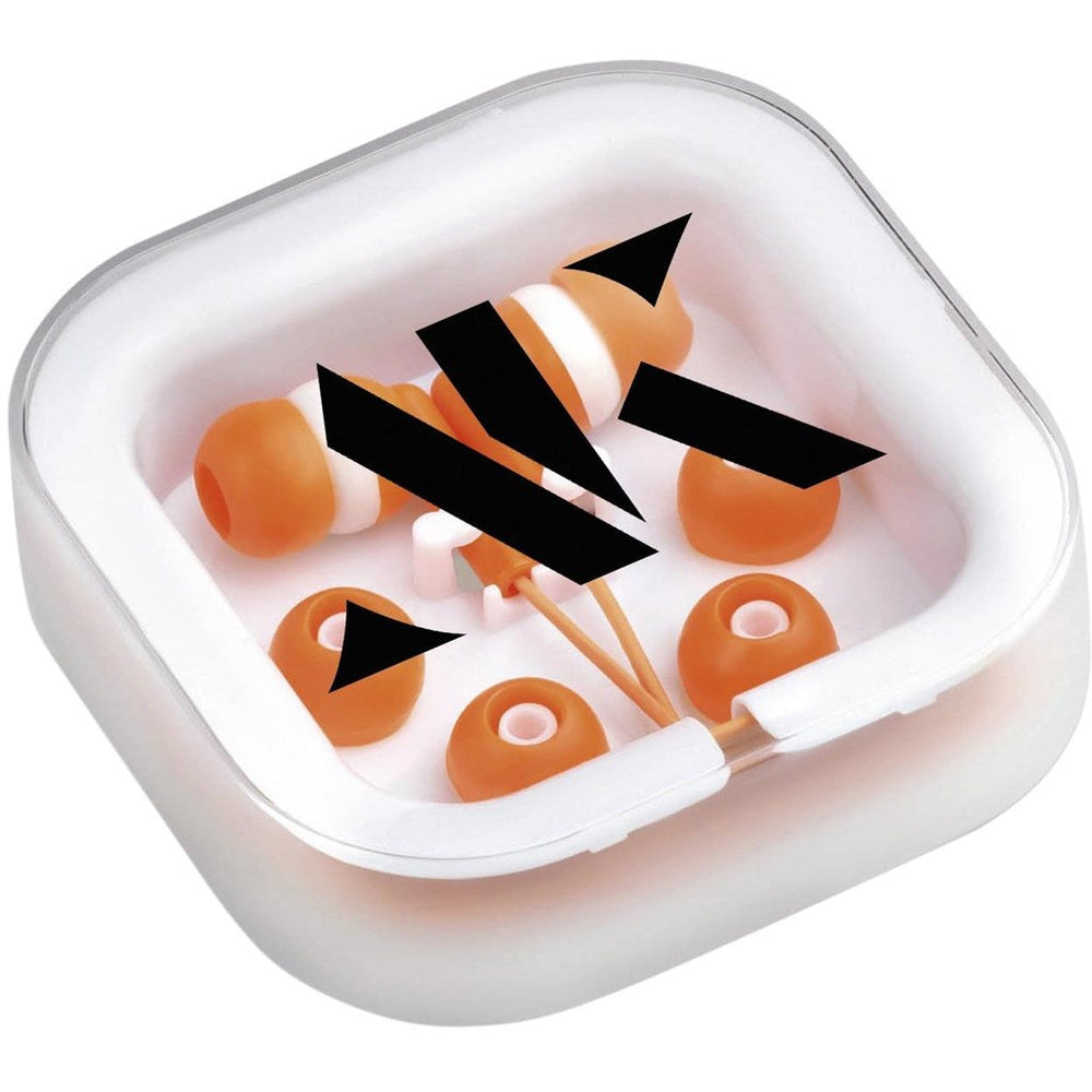 Altitude Grooves Earbuds - Orange-Mobile Tech-Gift Wrap Shop