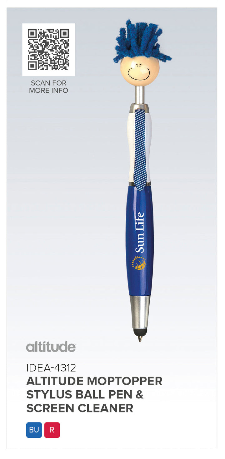 Altitude Moptopper Stylus Ball Pen & Screen Cleaner