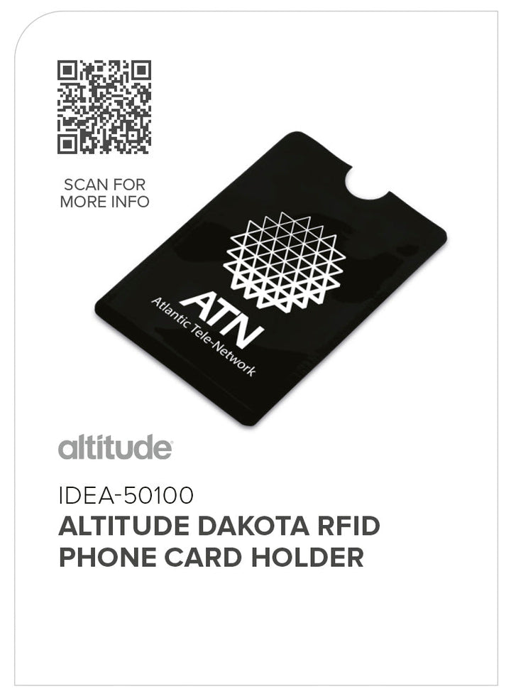 Altitude Dakota RFID Phone Card Holder