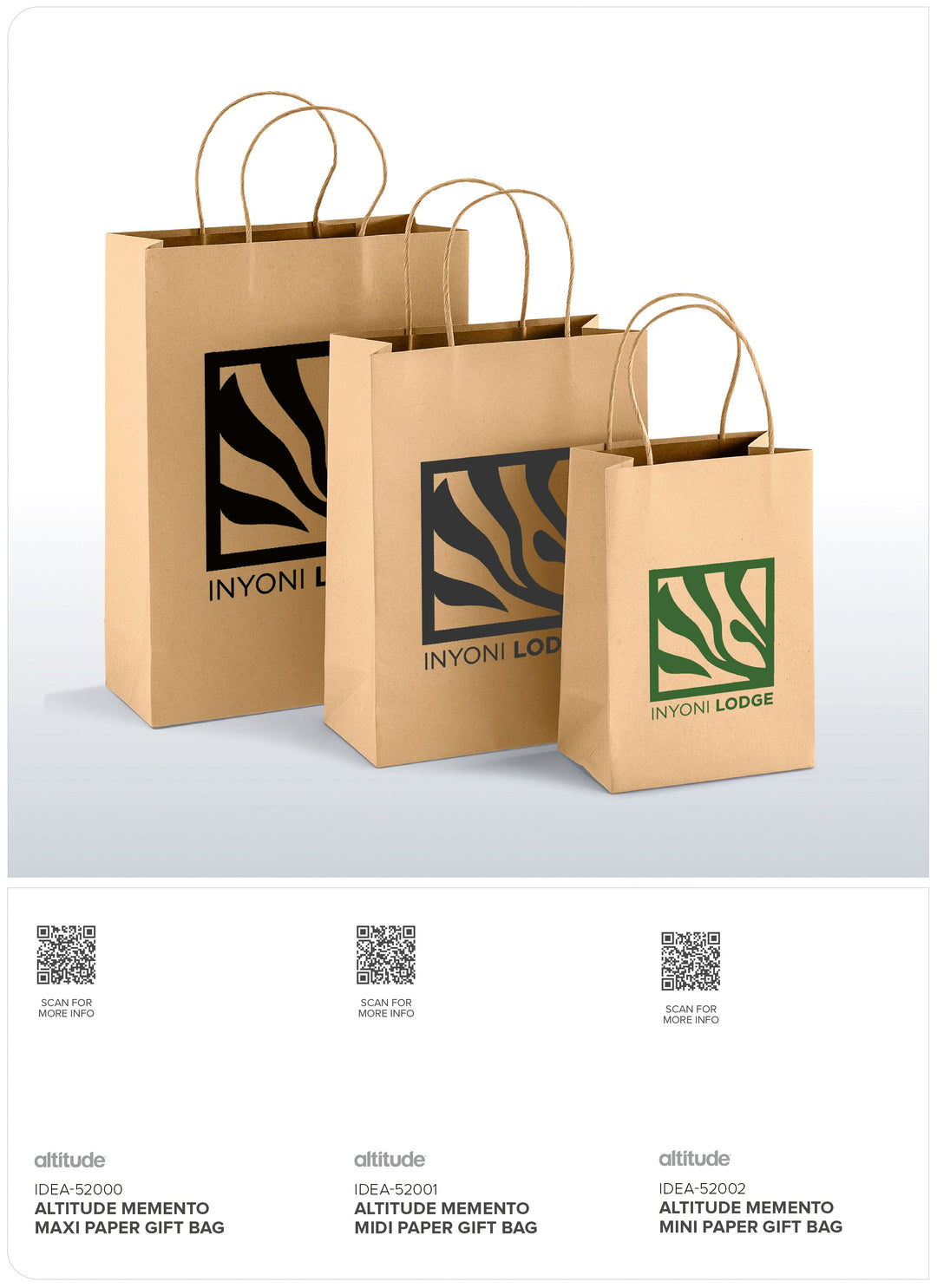 Altitude Memento Midi Paper Gift Bag