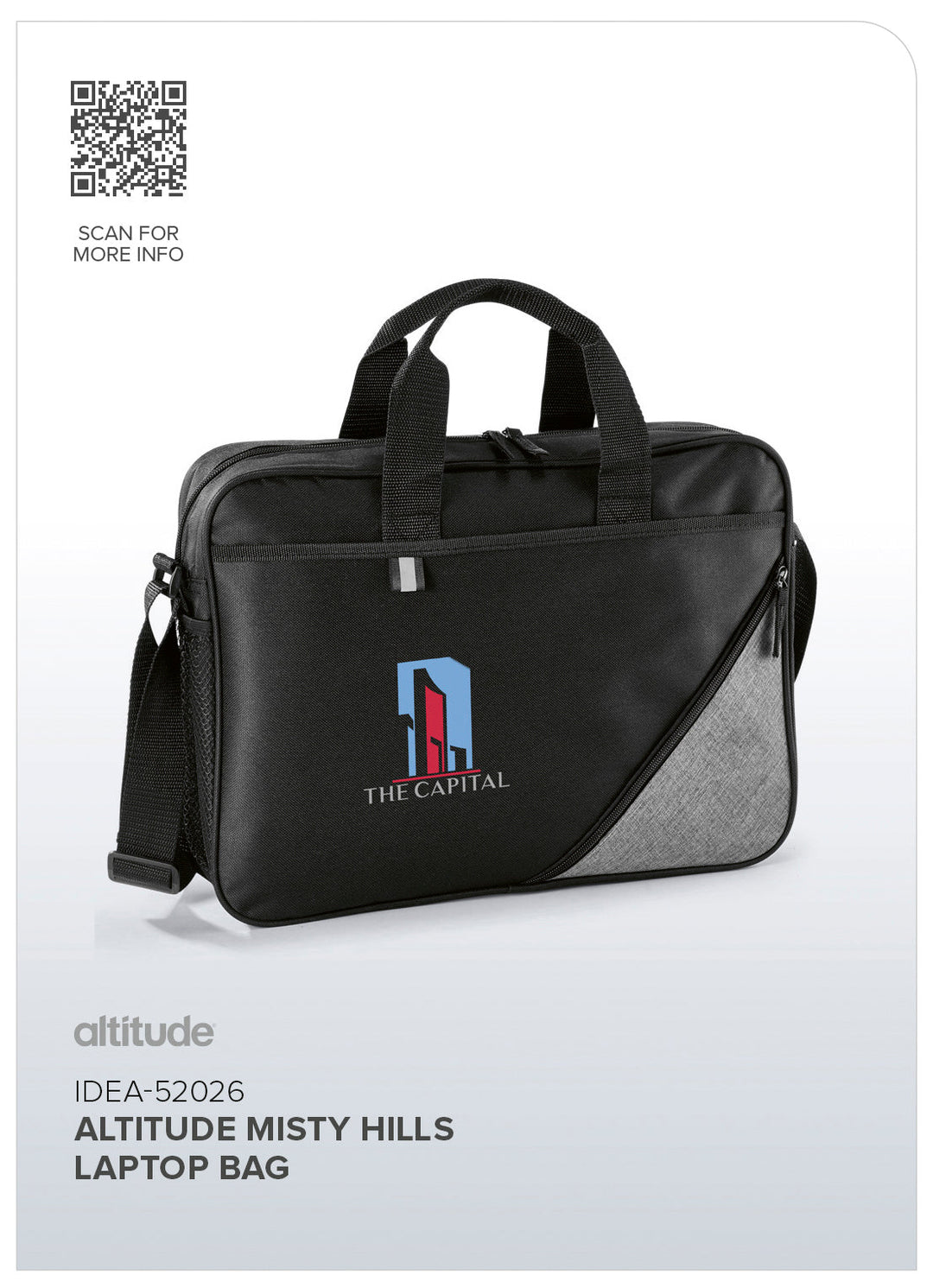 Altitude Misty Hills Laptop Bag-Custom branded-Giftwrap Shop