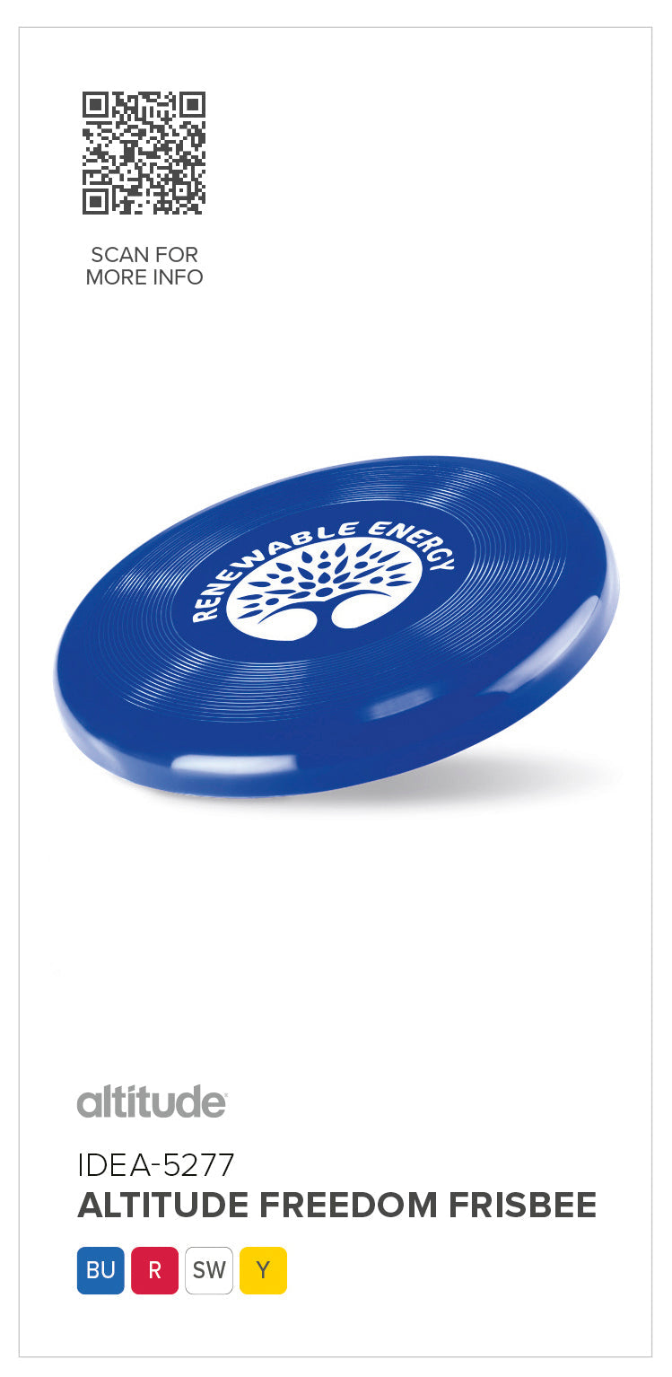 Altitude Freedom Frisbee-Games & Toys-corporate gift ideas for employees-branded corporate gifts | corporate gifts south africa | Just Brand