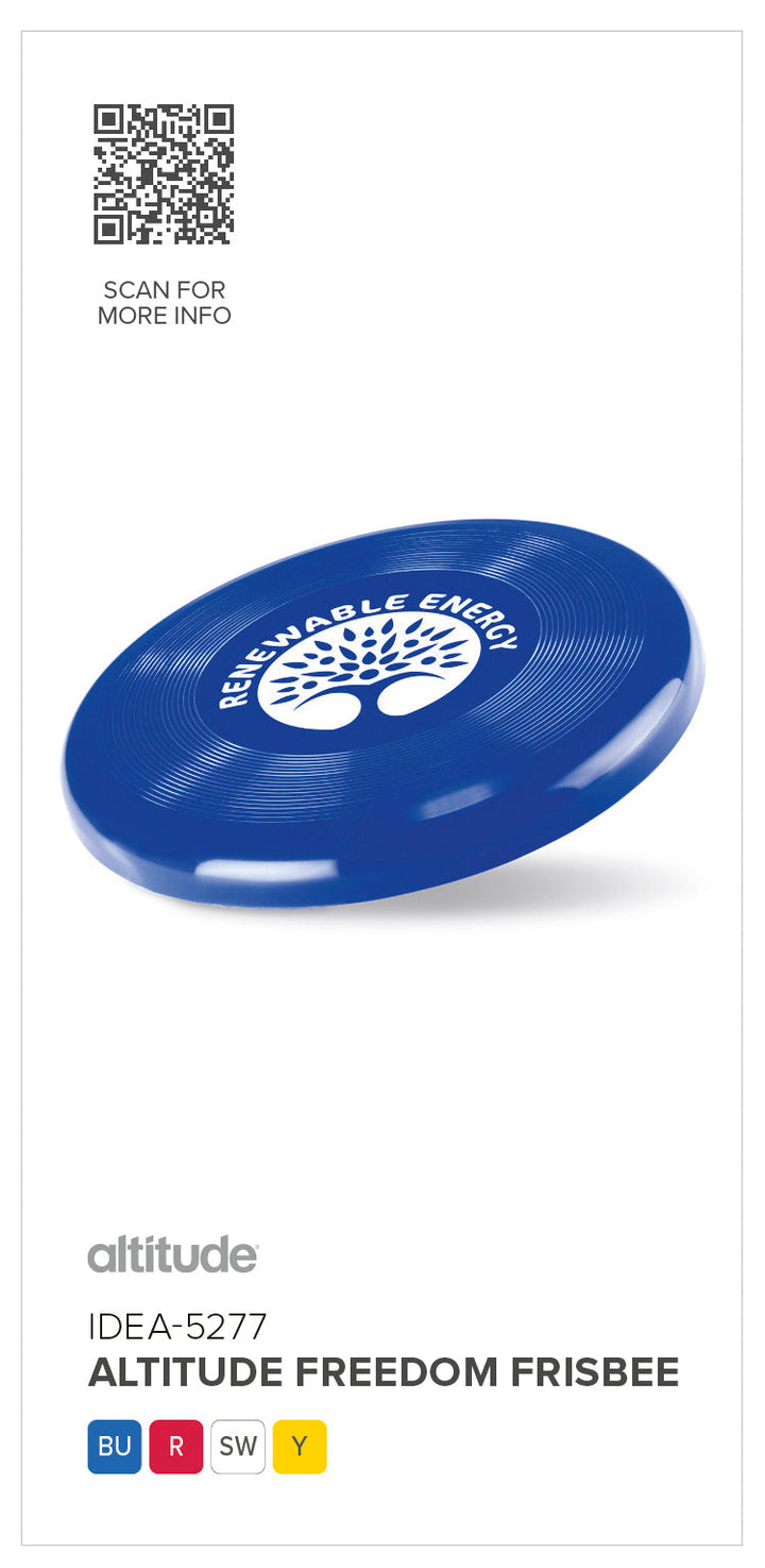 Altitude Freedom Frisbee | Promotional Giveaways | Custom branded & personalised promotional gifts | Gift Wrap Shop